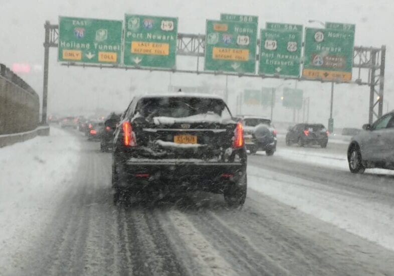 driving in snow